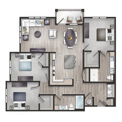 The Clipsetta at Tapestry Turfway in Florence, KY